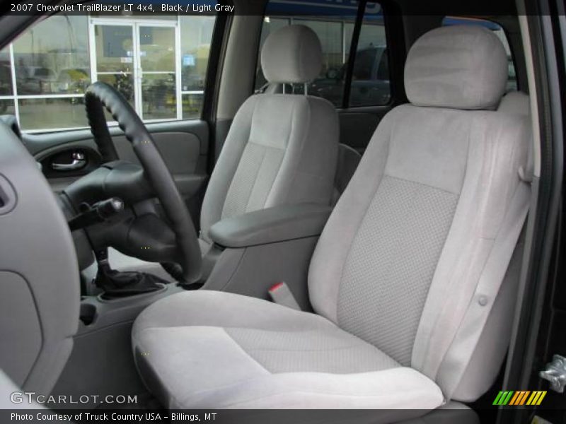 Black / Light Gray 2007 Chevrolet TrailBlazer LT 4x4
