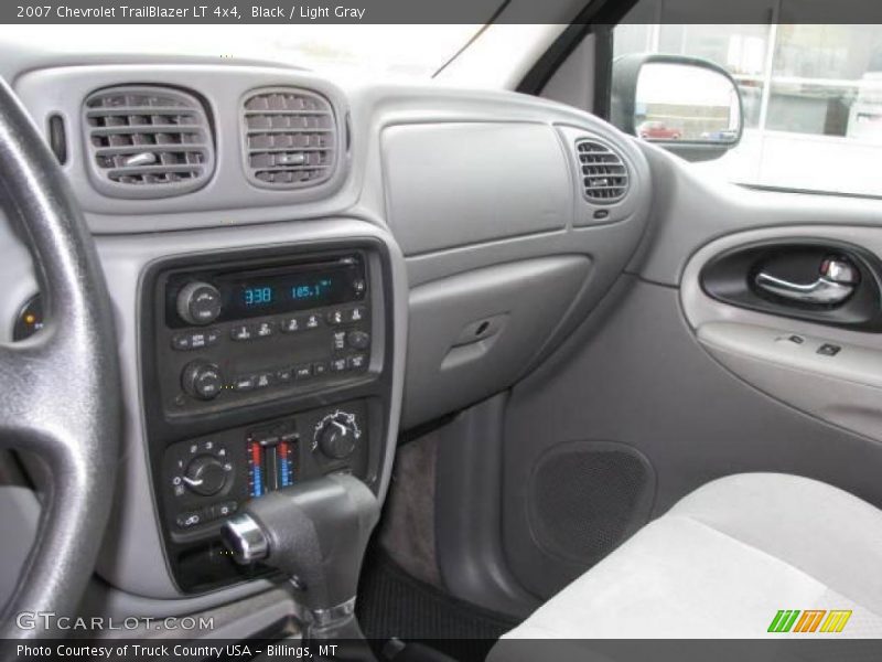 Black / Light Gray 2007 Chevrolet TrailBlazer LT 4x4