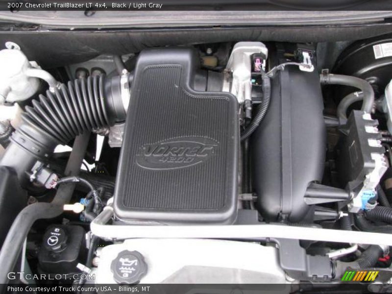 Black / Light Gray 2007 Chevrolet TrailBlazer LT 4x4