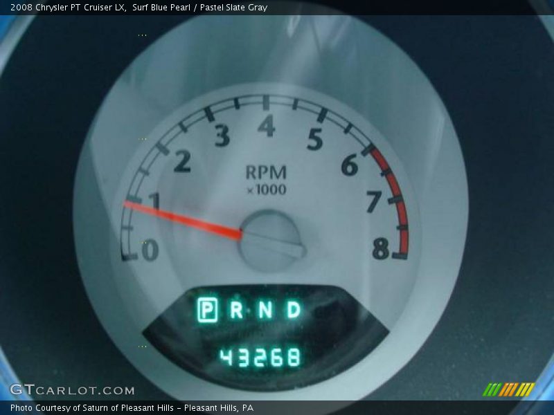 Surf Blue Pearl / Pastel Slate Gray 2008 Chrysler PT Cruiser LX