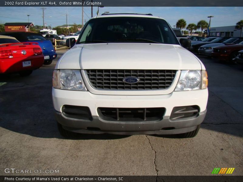 Oxford White / Graphite 2002 Ford Explorer XLT 4x4