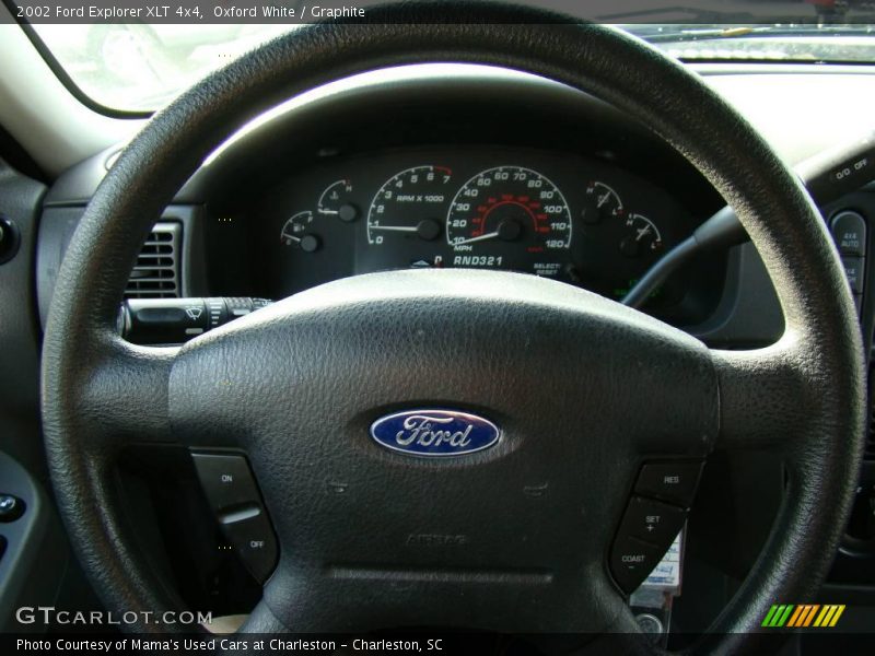 Oxford White / Graphite 2002 Ford Explorer XLT 4x4