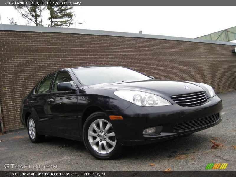 Blue Onyx Pearl / Ivory 2002 Lexus ES 300