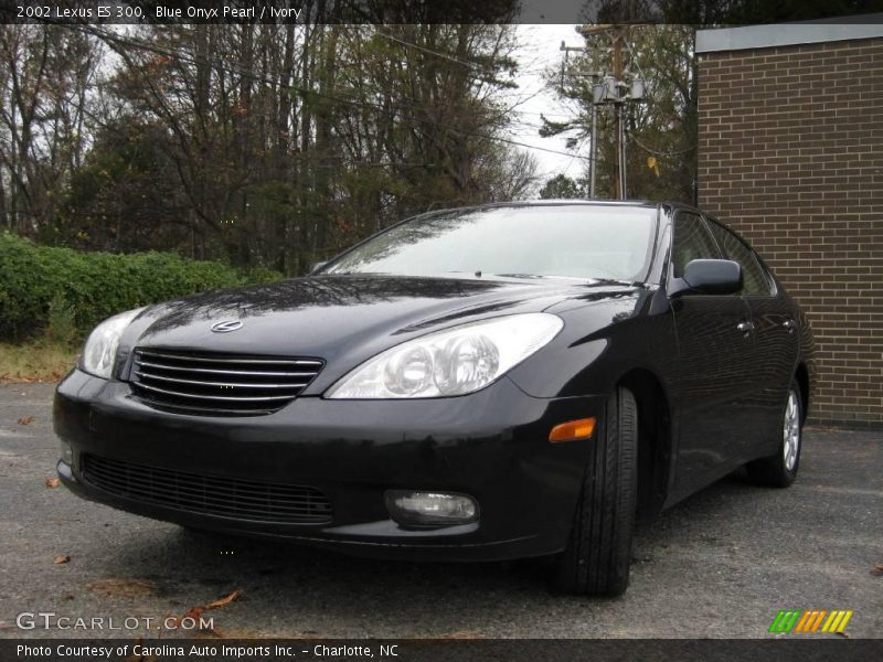 Blue Onyx Pearl / Ivory 2002 Lexus ES 300