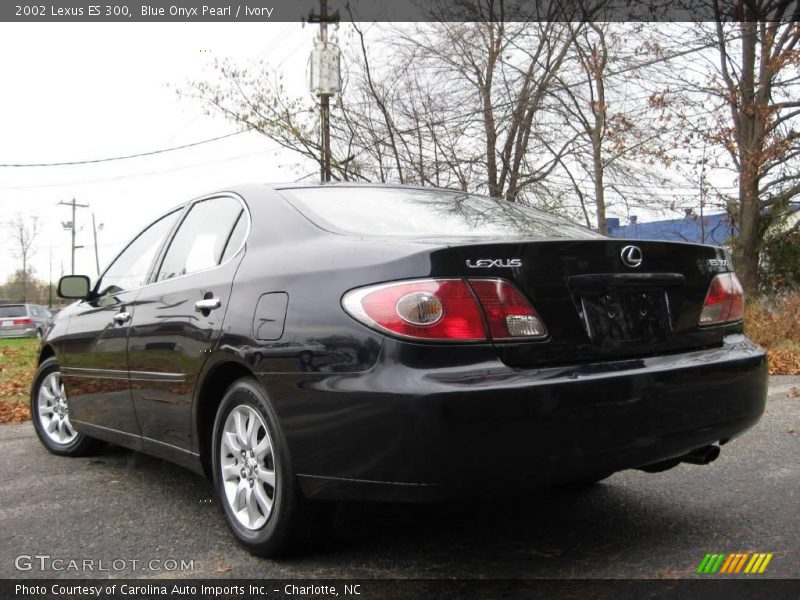 Blue Onyx Pearl / Ivory 2002 Lexus ES 300