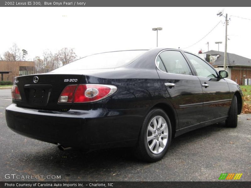 Blue Onyx Pearl / Ivory 2002 Lexus ES 300