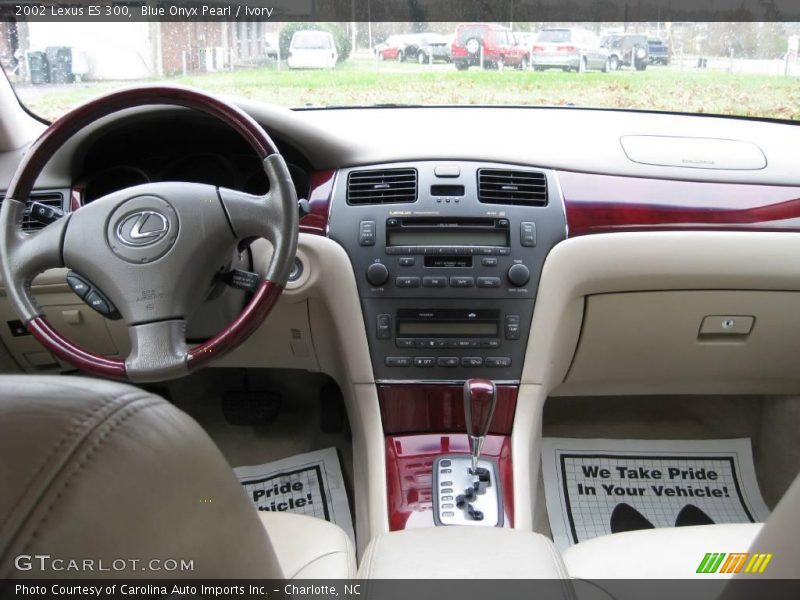 Blue Onyx Pearl / Ivory 2002 Lexus ES 300