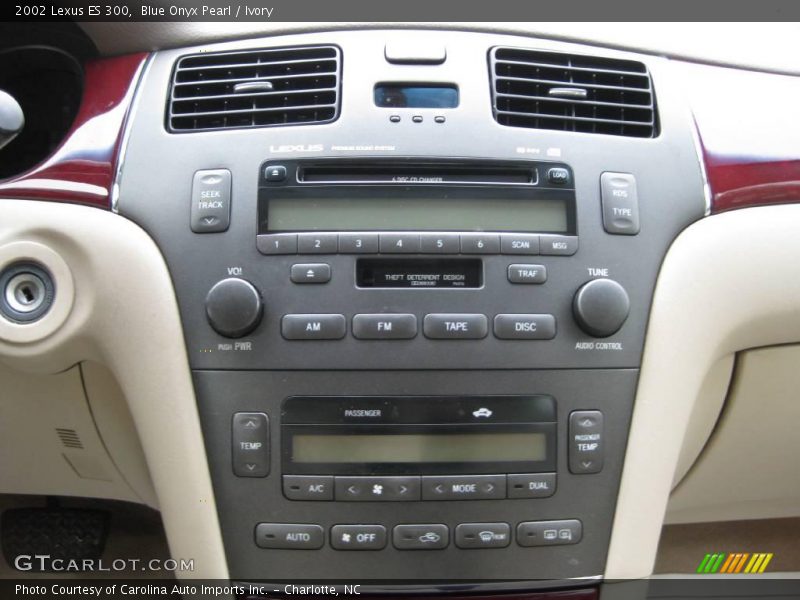 Blue Onyx Pearl / Ivory 2002 Lexus ES 300