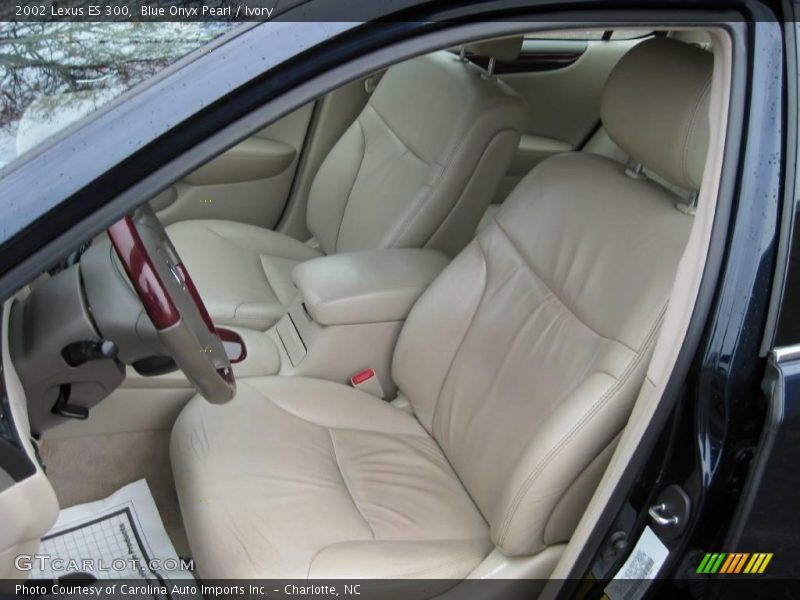 Blue Onyx Pearl / Ivory 2002 Lexus ES 300
