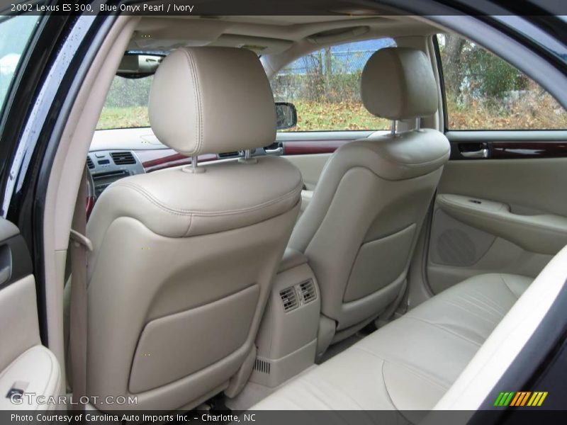 Blue Onyx Pearl / Ivory 2002 Lexus ES 300