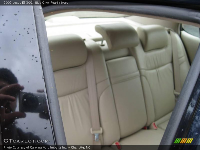 Blue Onyx Pearl / Ivory 2002 Lexus ES 300