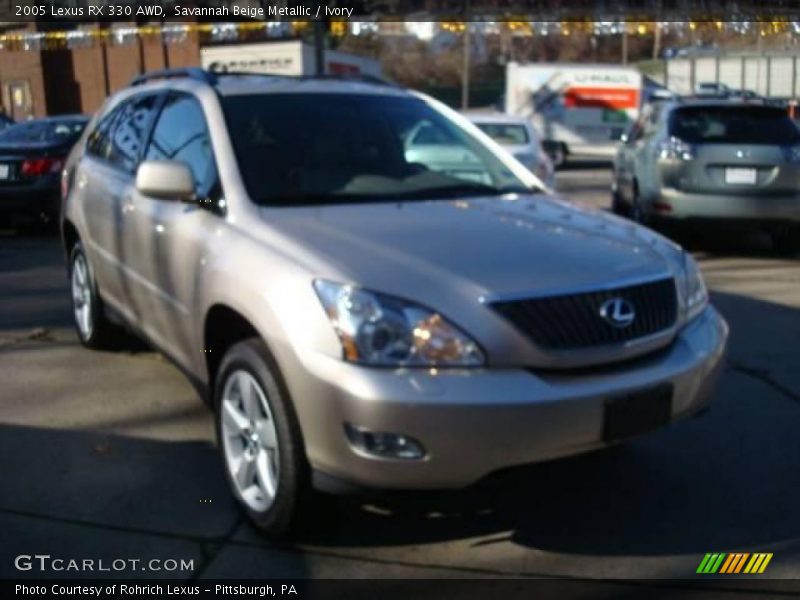 Savannah Beige Metallic / Ivory 2005 Lexus RX 330 AWD