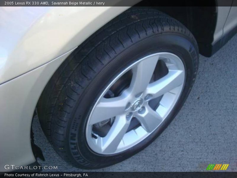 Savannah Beige Metallic / Ivory 2005 Lexus RX 330 AWD