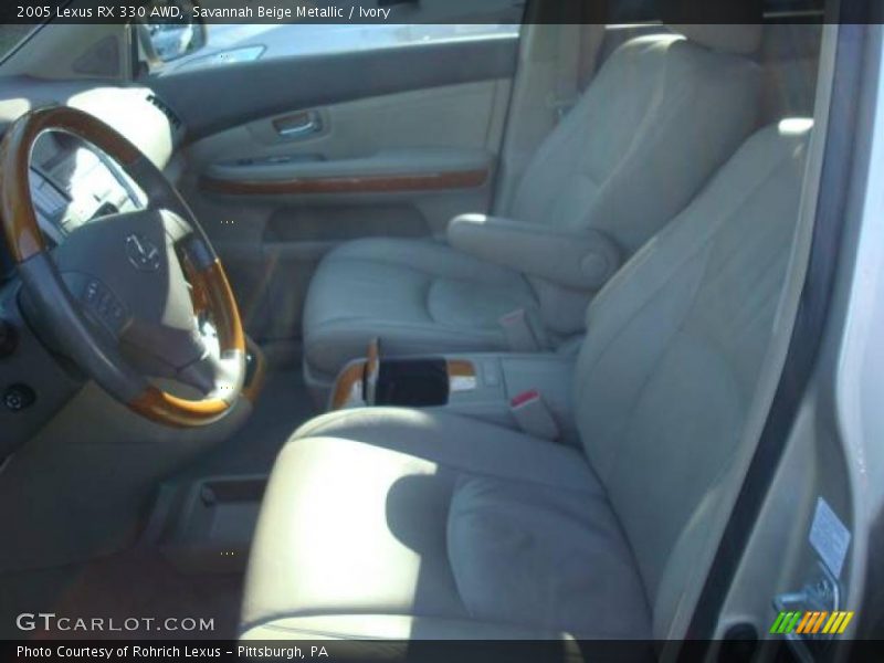 Savannah Beige Metallic / Ivory 2005 Lexus RX 330 AWD