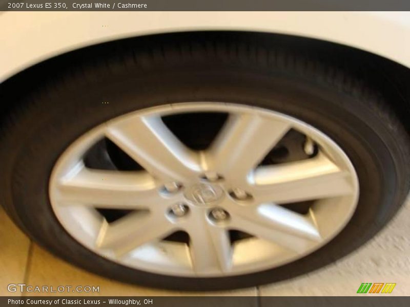 Crystal White / Cashmere 2007 Lexus ES 350