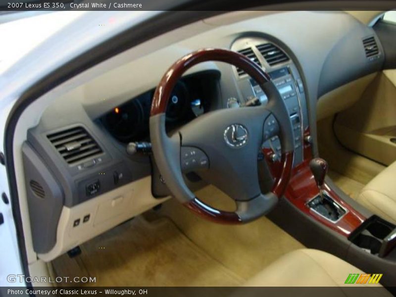 Crystal White / Cashmere 2007 Lexus ES 350