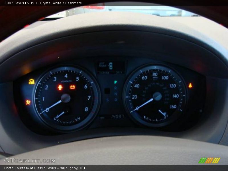 Crystal White / Cashmere 2007 Lexus ES 350