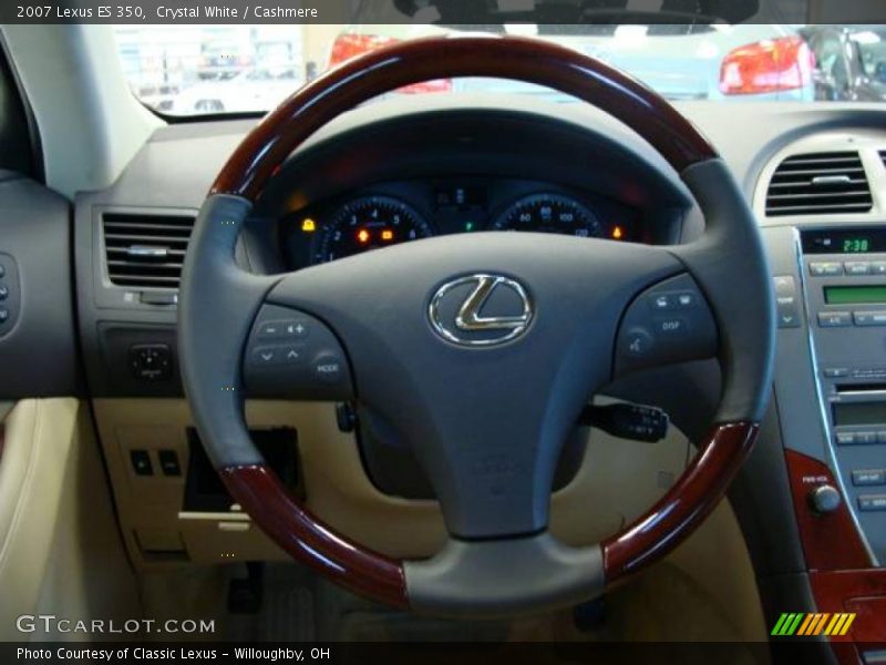 Crystal White / Cashmere 2007 Lexus ES 350