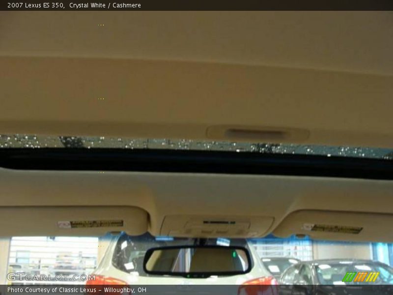 Crystal White / Cashmere 2007 Lexus ES 350