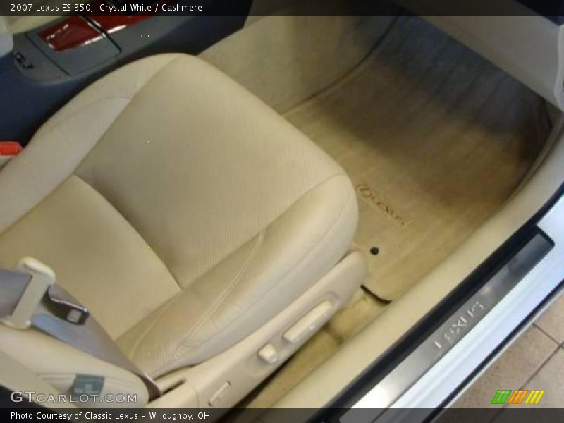 Crystal White / Cashmere 2007 Lexus ES 350