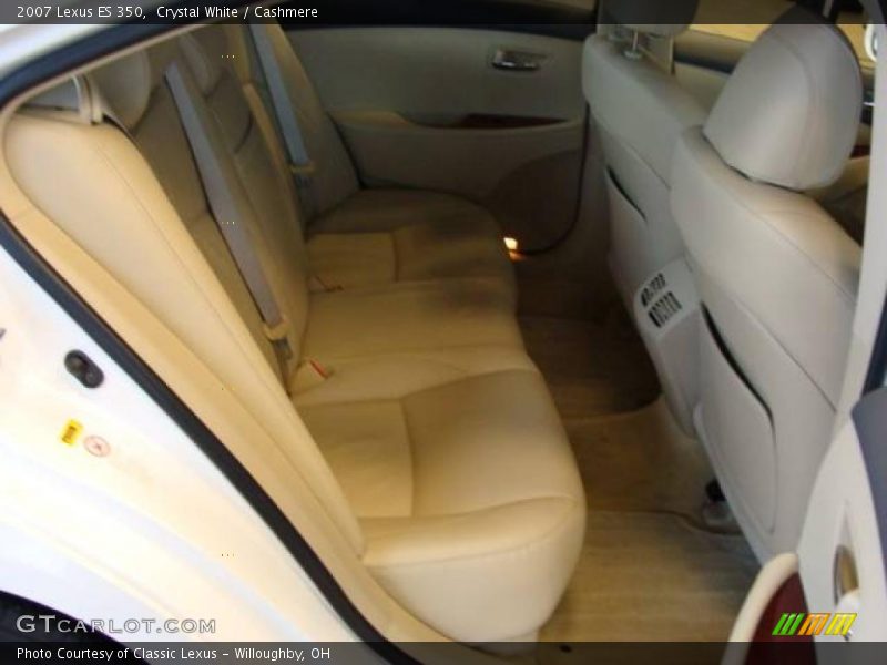 Crystal White / Cashmere 2007 Lexus ES 350