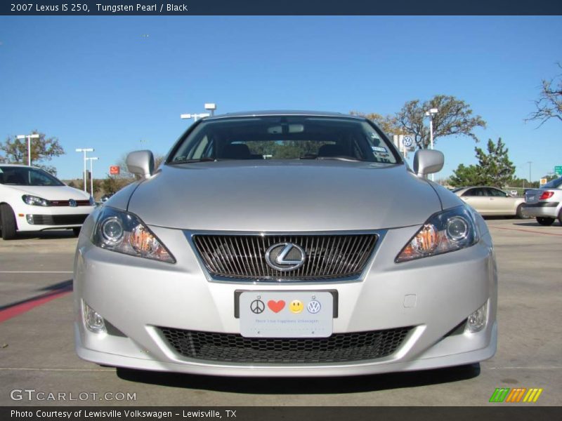 Tungsten Pearl / Black 2007 Lexus IS 250