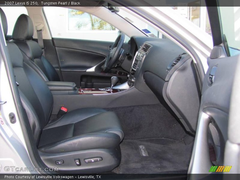 Tungsten Pearl / Black 2007 Lexus IS 250
