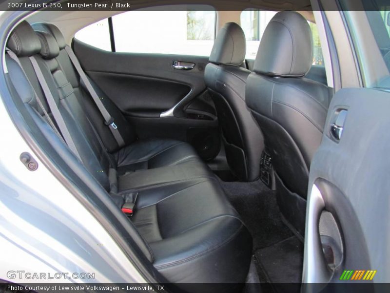 Tungsten Pearl / Black 2007 Lexus IS 250