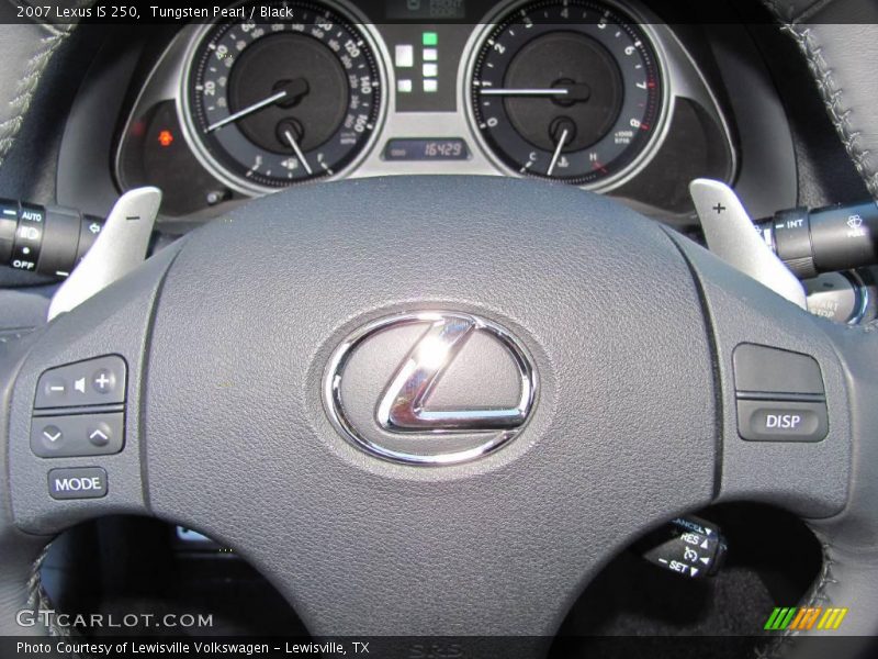 Tungsten Pearl / Black 2007 Lexus IS 250