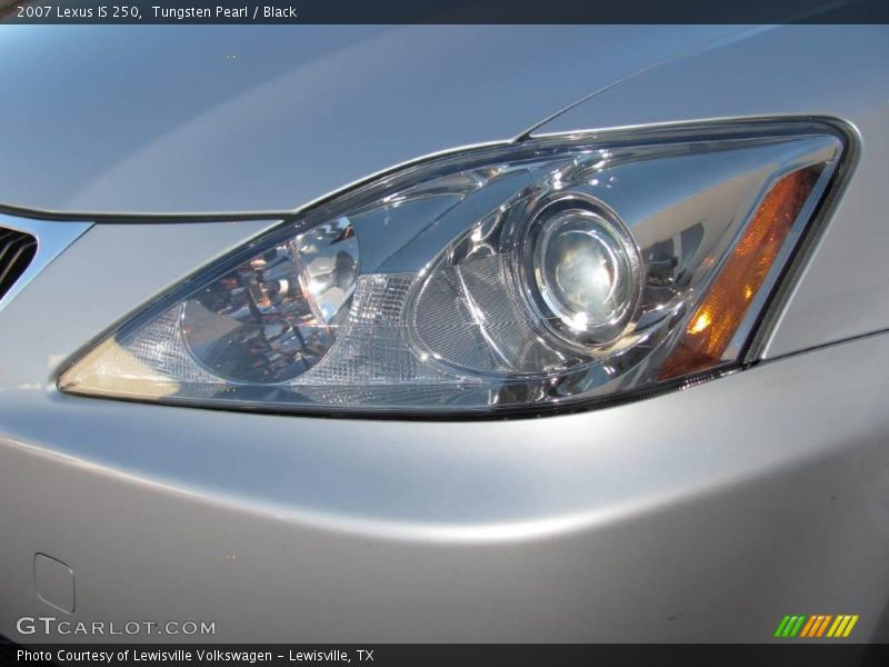 Tungsten Pearl / Black 2007 Lexus IS 250