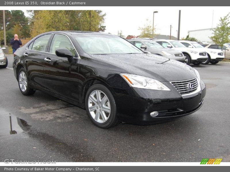 Obsidian Black / Cashmere 2008 Lexus ES 350