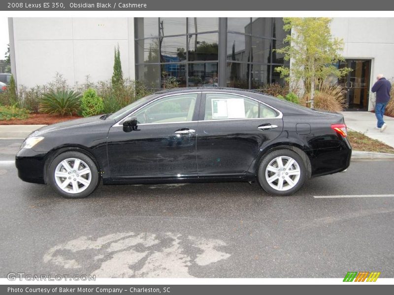 Obsidian Black / Cashmere 2008 Lexus ES 350