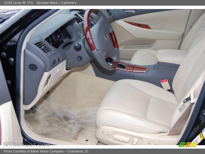 Obsidian Black / Cashmere 2008 Lexus ES 350