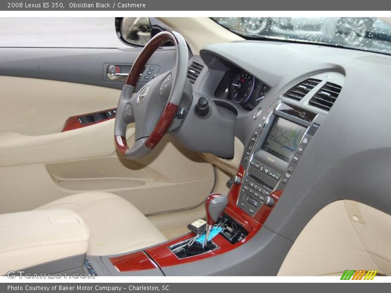 Obsidian Black / Cashmere 2008 Lexus ES 350