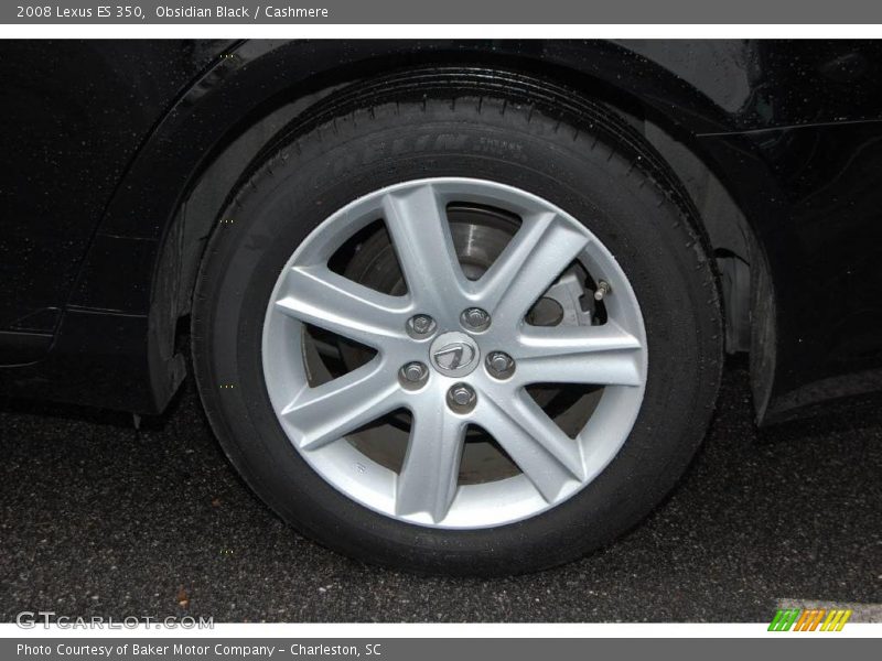 Obsidian Black / Cashmere 2008 Lexus ES 350