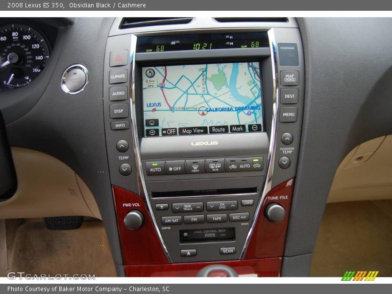 Obsidian Black / Cashmere 2008 Lexus ES 350