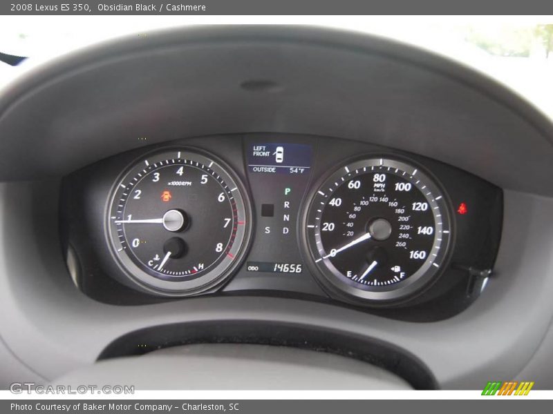 Obsidian Black / Cashmere 2008 Lexus ES 350