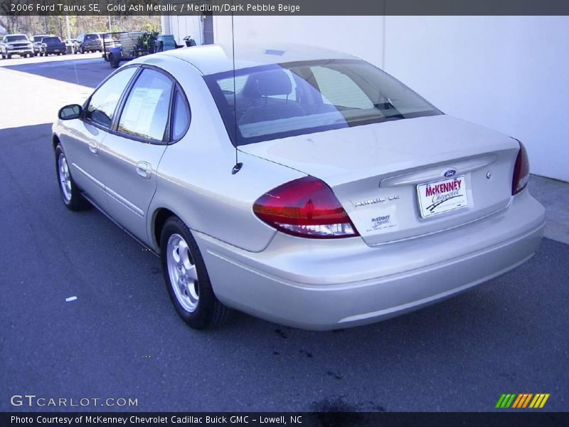 Gold Ash Metallic / Medium/Dark Pebble Beige 2006 Ford Taurus SE