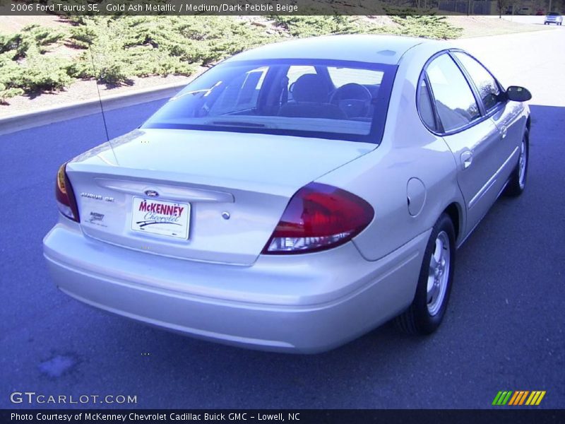 Gold Ash Metallic / Medium/Dark Pebble Beige 2006 Ford Taurus SE