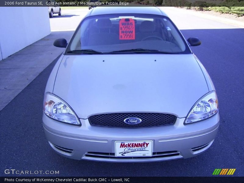 Gold Ash Metallic / Medium/Dark Pebble Beige 2006 Ford Taurus SE