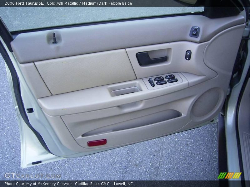 Gold Ash Metallic / Medium/Dark Pebble Beige 2006 Ford Taurus SE