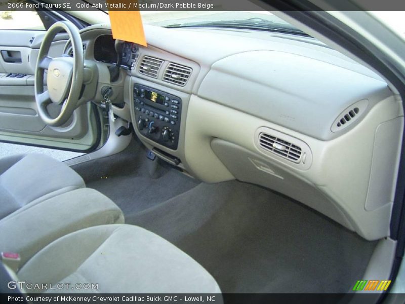 Gold Ash Metallic / Medium/Dark Pebble Beige 2006 Ford Taurus SE