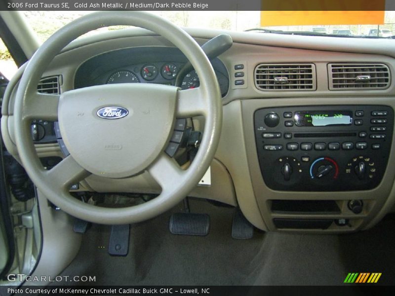 Gold Ash Metallic / Medium/Dark Pebble Beige 2006 Ford Taurus SE
