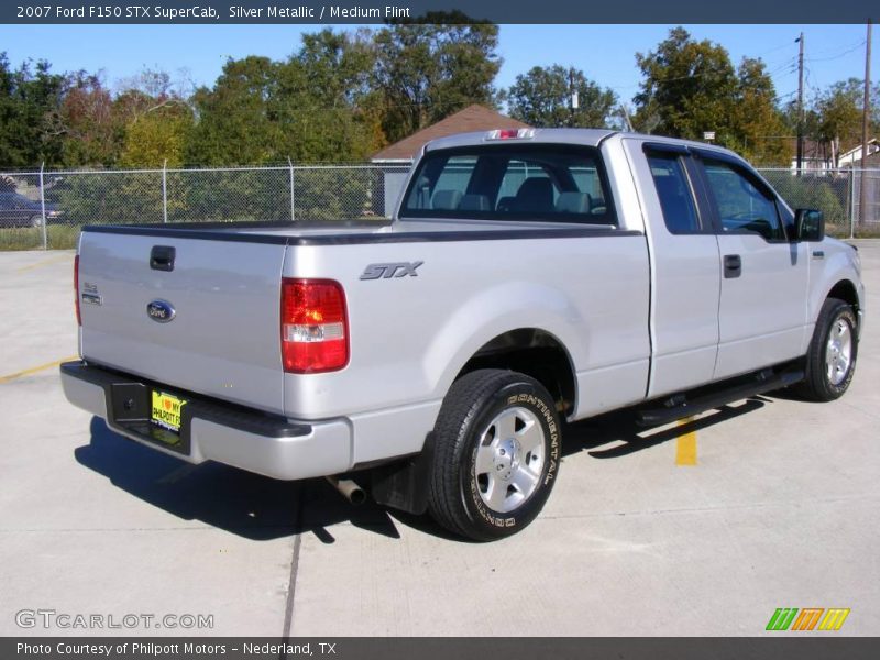 Silver Metallic / Medium Flint 2007 Ford F150 STX SuperCab