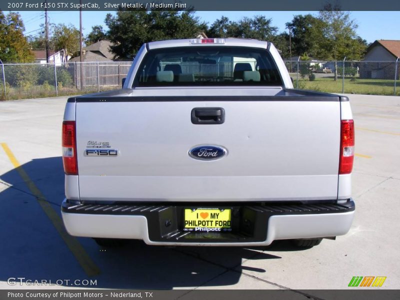 Silver Metallic / Medium Flint 2007 Ford F150 STX SuperCab