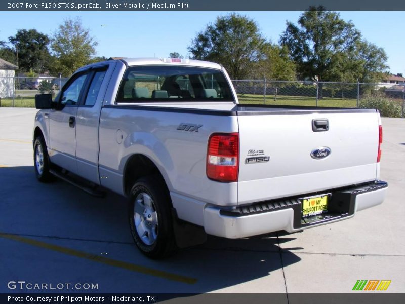 Silver Metallic / Medium Flint 2007 Ford F150 STX SuperCab