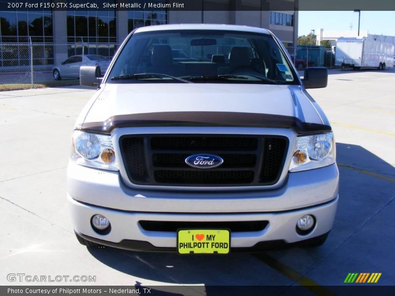 Silver Metallic / Medium Flint 2007 Ford F150 STX SuperCab