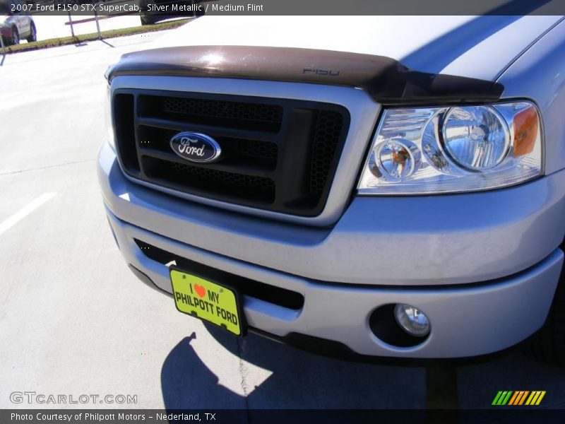Silver Metallic / Medium Flint 2007 Ford F150 STX SuperCab