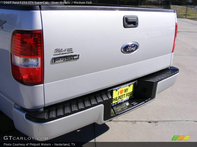 Silver Metallic / Medium Flint 2007 Ford F150 STX SuperCab