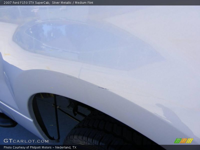 Silver Metallic / Medium Flint 2007 Ford F150 STX SuperCab
